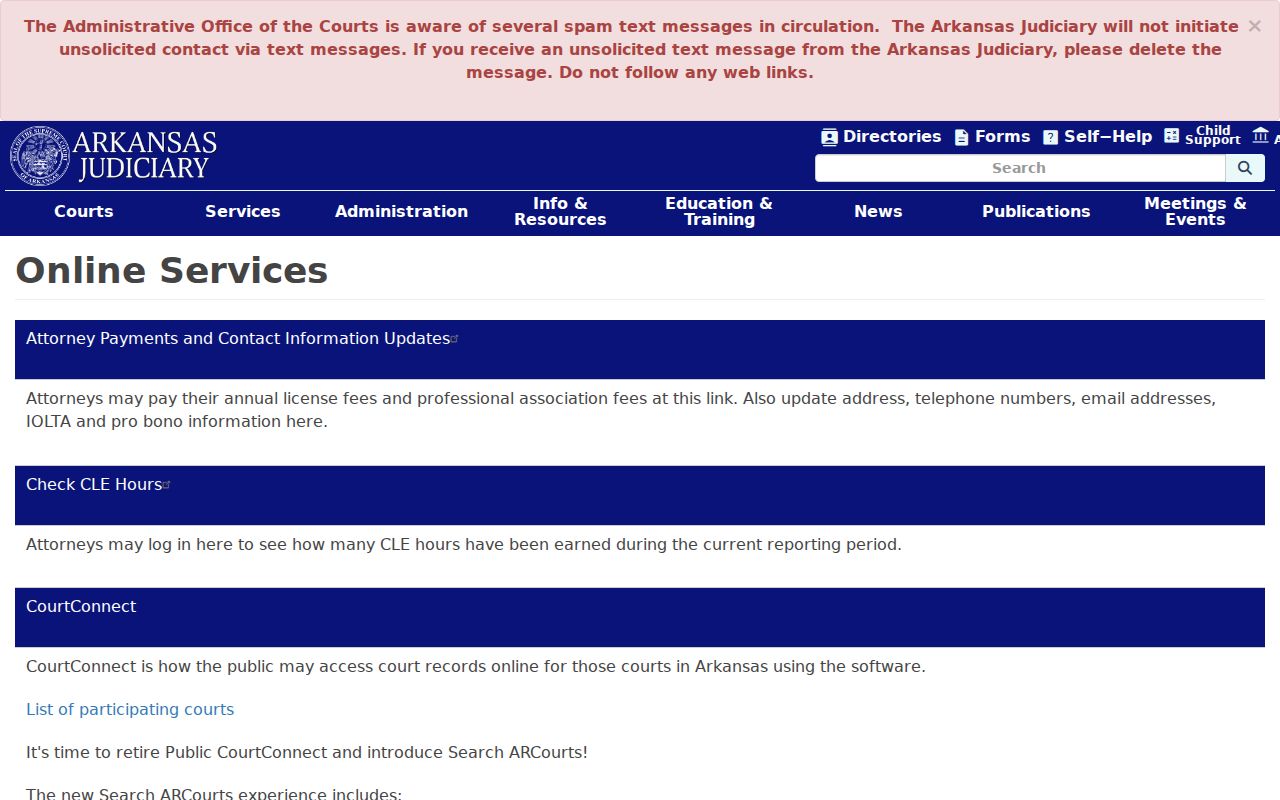 Ouachita County court docket Arkansas online services